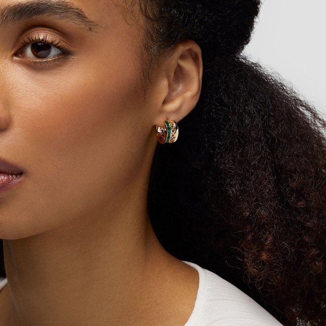 Kolczyki złote Birks