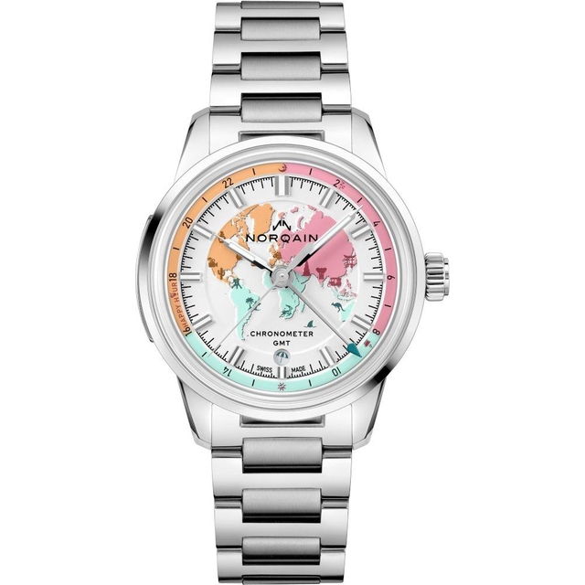 ZEGAREK NORQAIN FREEDOM GMT ENJOY LIFE HOLIDAY LIMITED EDITION