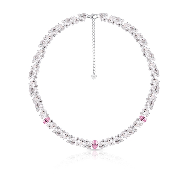 Naszyjnik srebrny z cyrkoniami Ceremonials