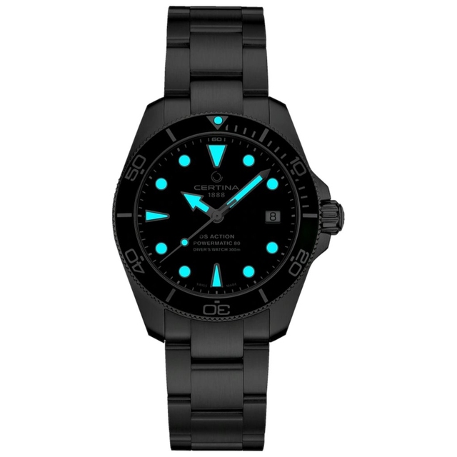 ZEGAREK CERTINA DS ACTION DIVER 38MM POWERMATIC 80