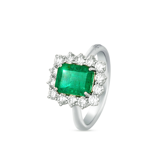 Pierścionek złoty Recarlo