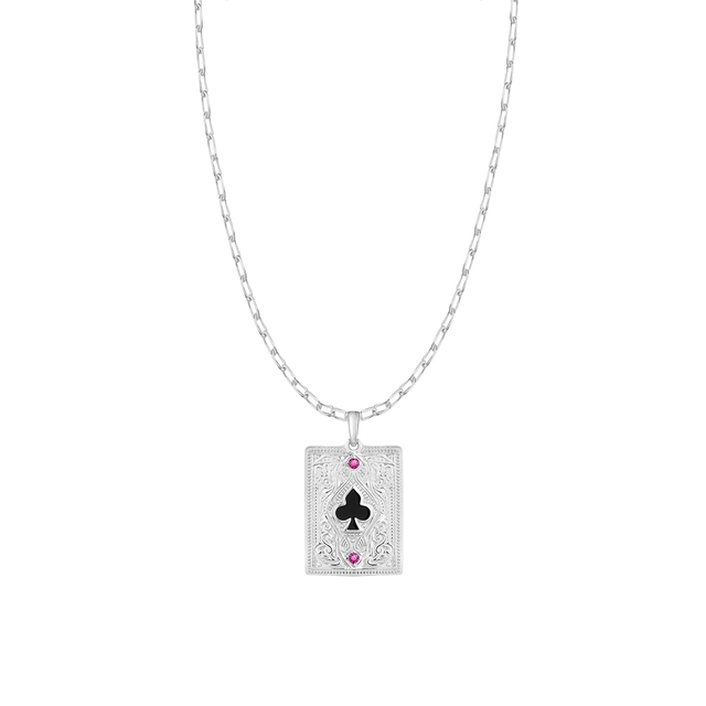 Wisiorek Karta Trefl Wonderland