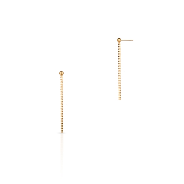 Kolczyki srebrne pozłacane