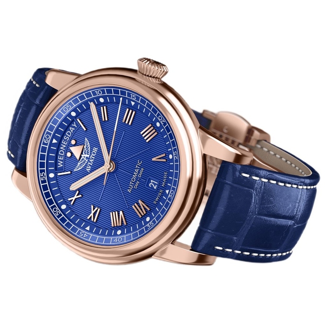 ZEGAREK AVIATOR DOUGLAS DAY-DATE 41