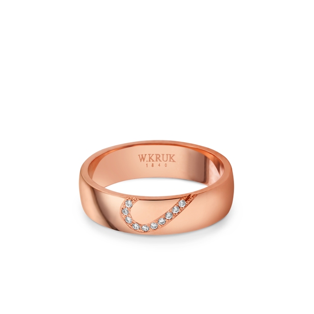 Obrączka złota PECTORA damska