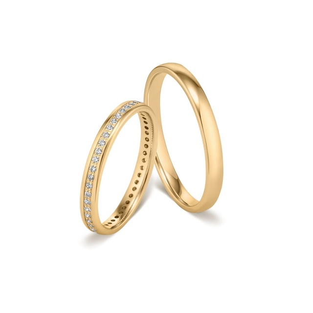 Obrączka złota PRINCESS damska