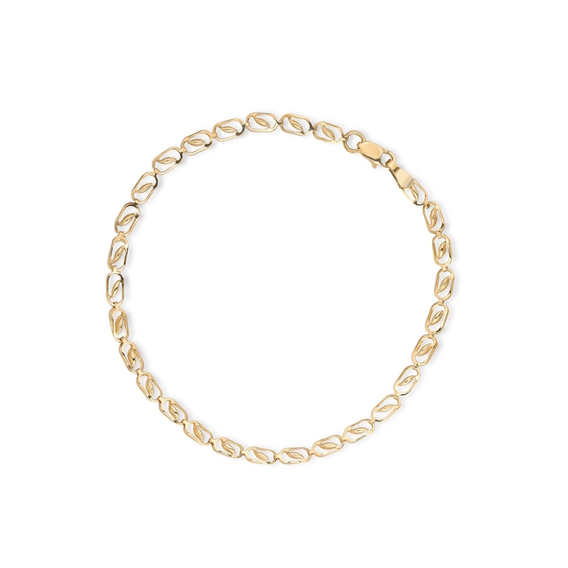 Bransoleta złota retro