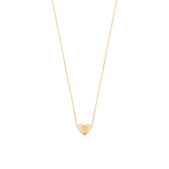 Naszyjnik złoty serce