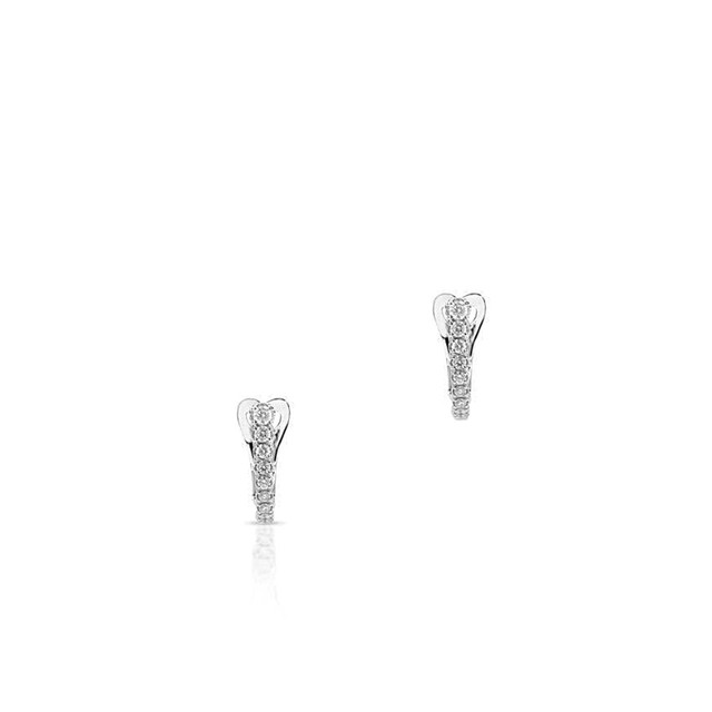 Kolczyki białe złoto Recarlo