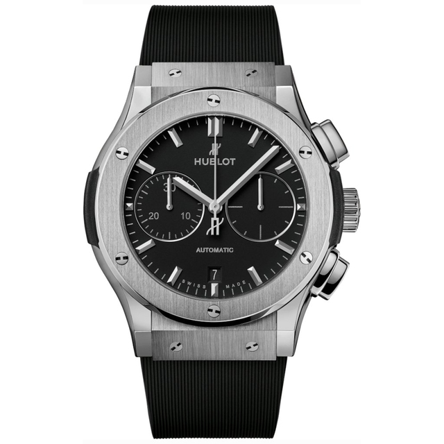 ZEGAREK HUBLOT CLASSIC FUSION CHRONOGRAPH TITANIUM