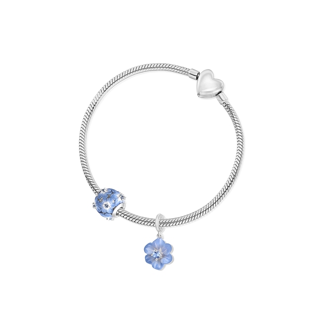 Zawieszka srebrna Kwiaty Nocy