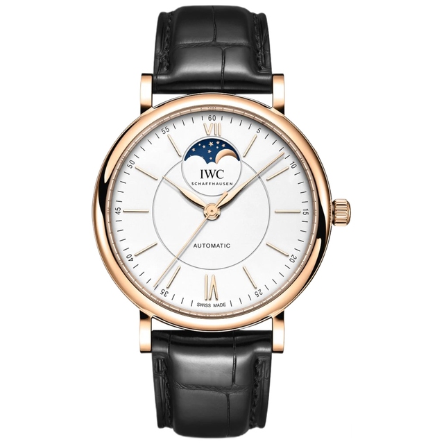 ZEGAREK IWC SCHAFFHAUSEN PORTOFINO AUTOMATIC MOON PHASE