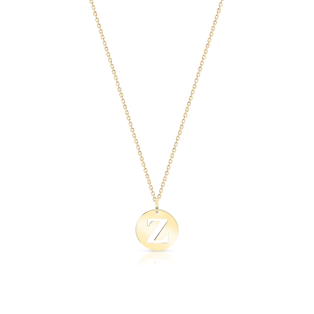 Wisiorek złoty literka Z