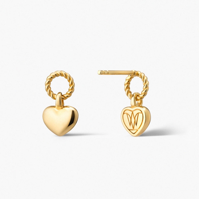 Kolczyki srebrne Czułość