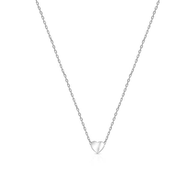 Naszyjnik srebrny serce