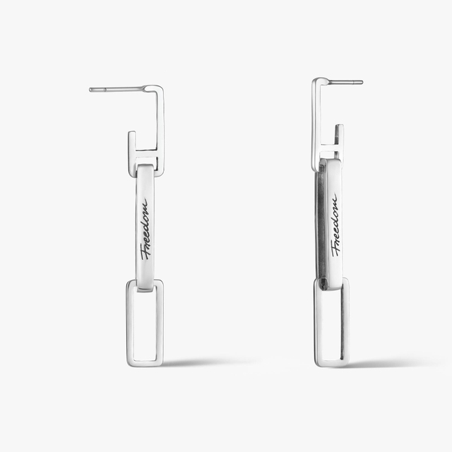 Kolczyki srebrne FREEDOM ELEMENTS