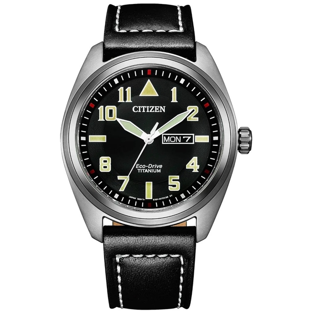 ZEGAREK CITIZEN SUPER TITANIUM MILITARY