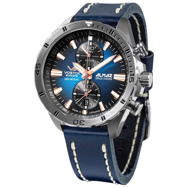 ZEGAREK VOSTOK EUROPE ALMAZ SPACE STATION CHRONO