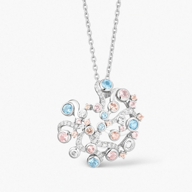 Wisiorek srebrny Balerina