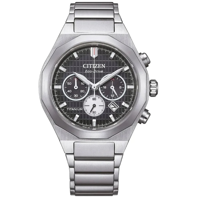 ZEGAREK CITIZEN ZENSHIN SUPER TITANIUM CHRONOGRAPH