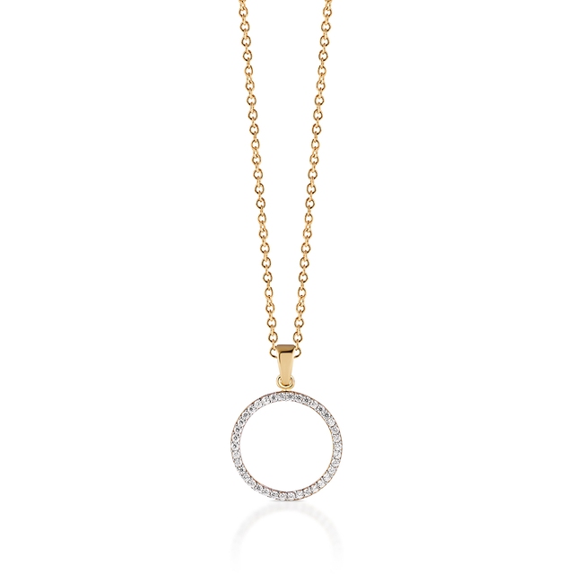 Wisiorek złoty W.KRUK