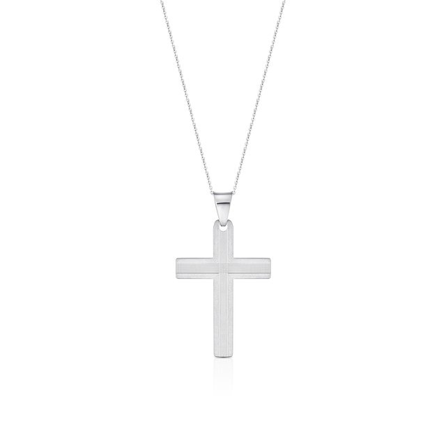 Wisiorek srebrny krzyżyk