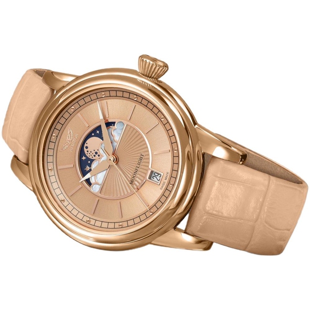 ZEGAREK AVIATOR DOUGLAS MOONFLIGHT