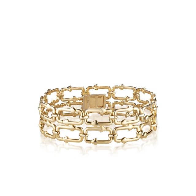 Bransoleta srebrna Longplay