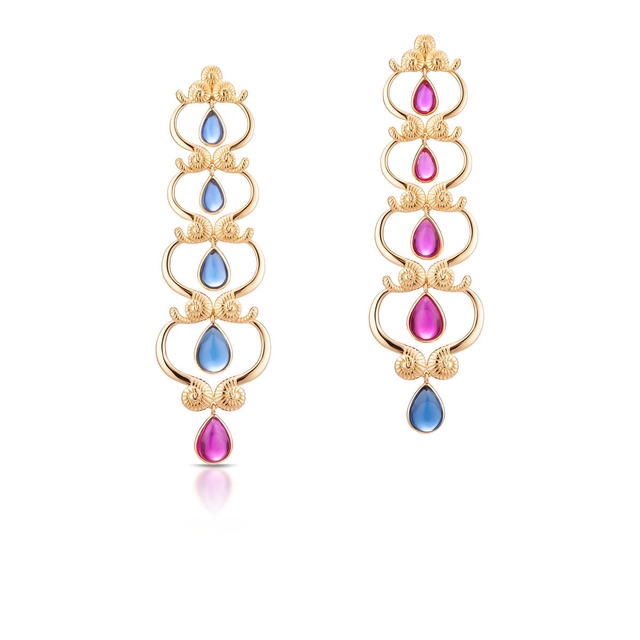 Kolczyki srebrne Imaginarium