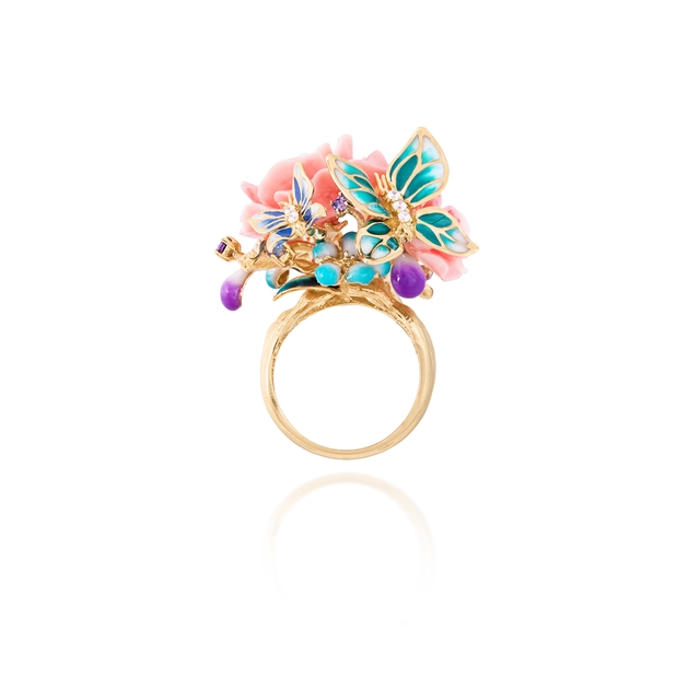 Pierścionek srebrny W.KRUK