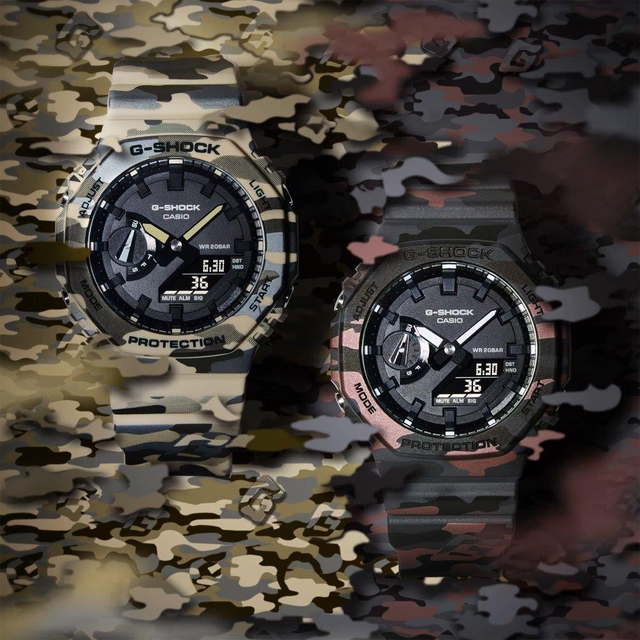 ZEGAREK G-SHOCK ANALOG-DIGITAL 2100 SERIES