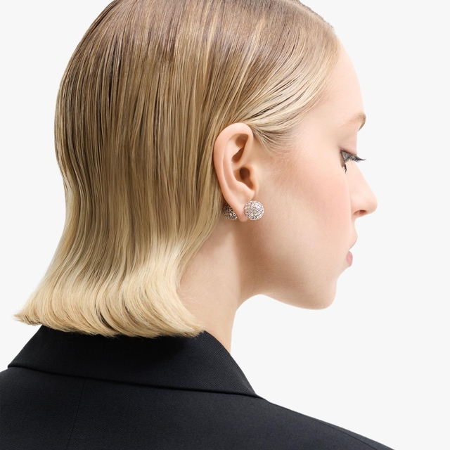 Kolczyki srebrne ażurowe