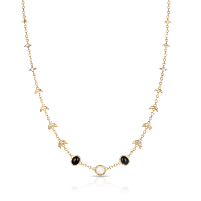 Naszyjnik srebrny Alchemia