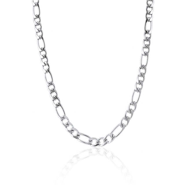 Łańcuszek stalowy figaro