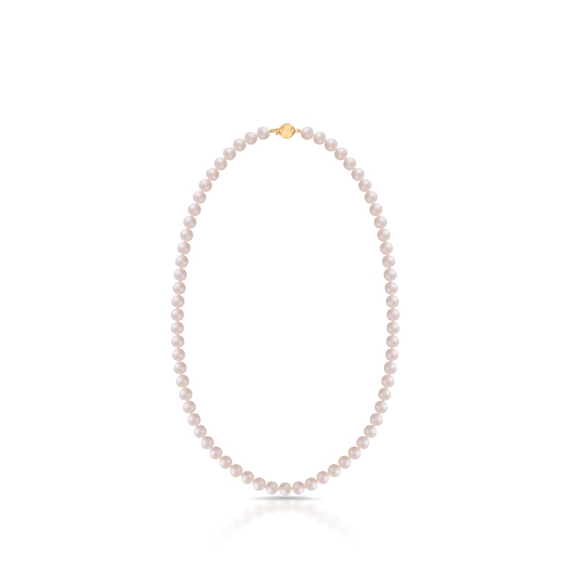 Naszyjnik złoty z perłami