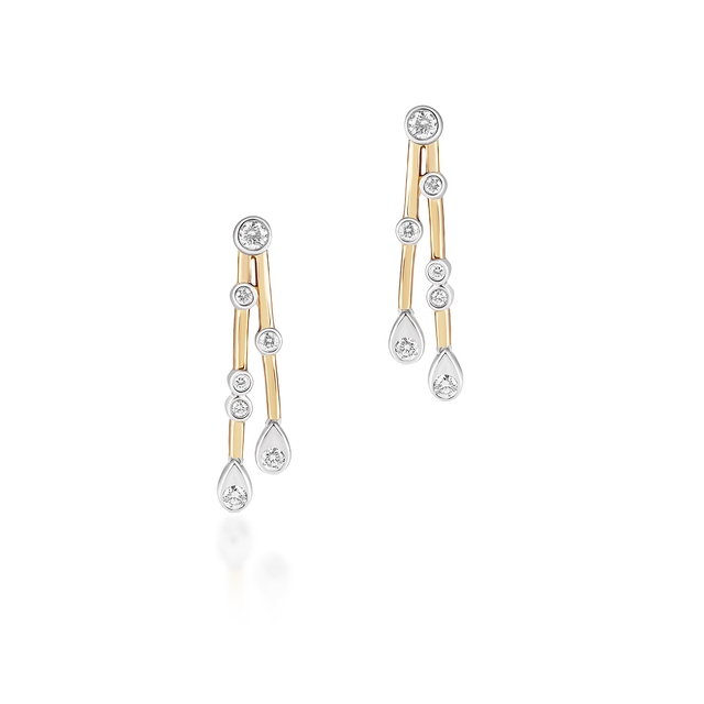 Kolczyki złote W.KRUK