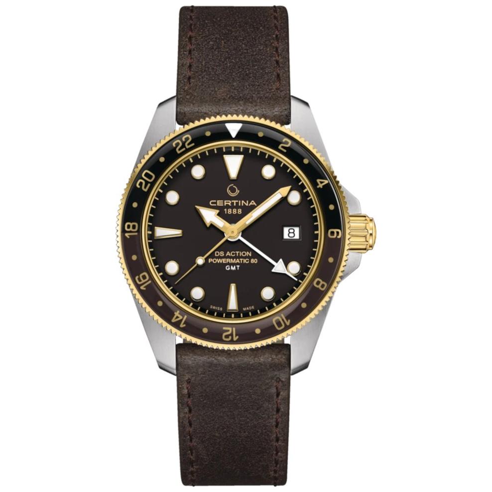 ZEGAREK CERTINA DS Action GMT Powermatic 80