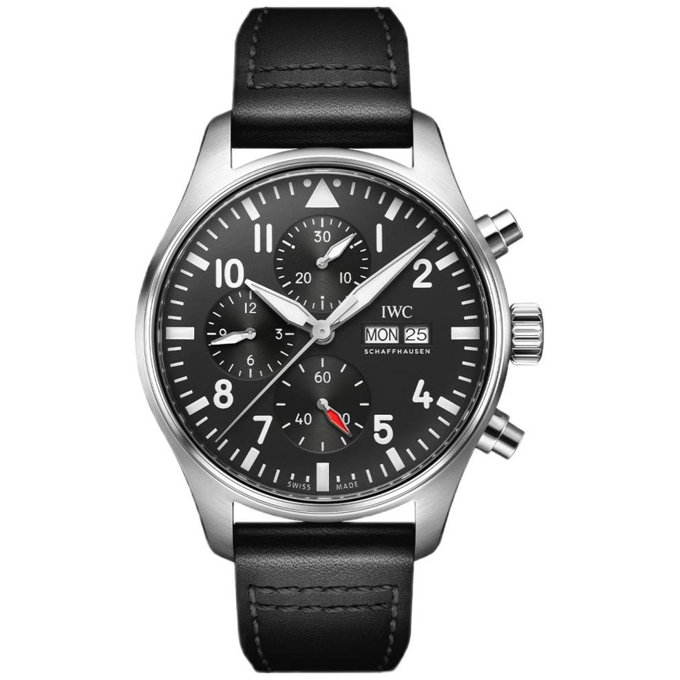 ZEGAREK IWC SCHAFFHAUSEN PILOT''S AUTOMATIC CHRONOGRAPH