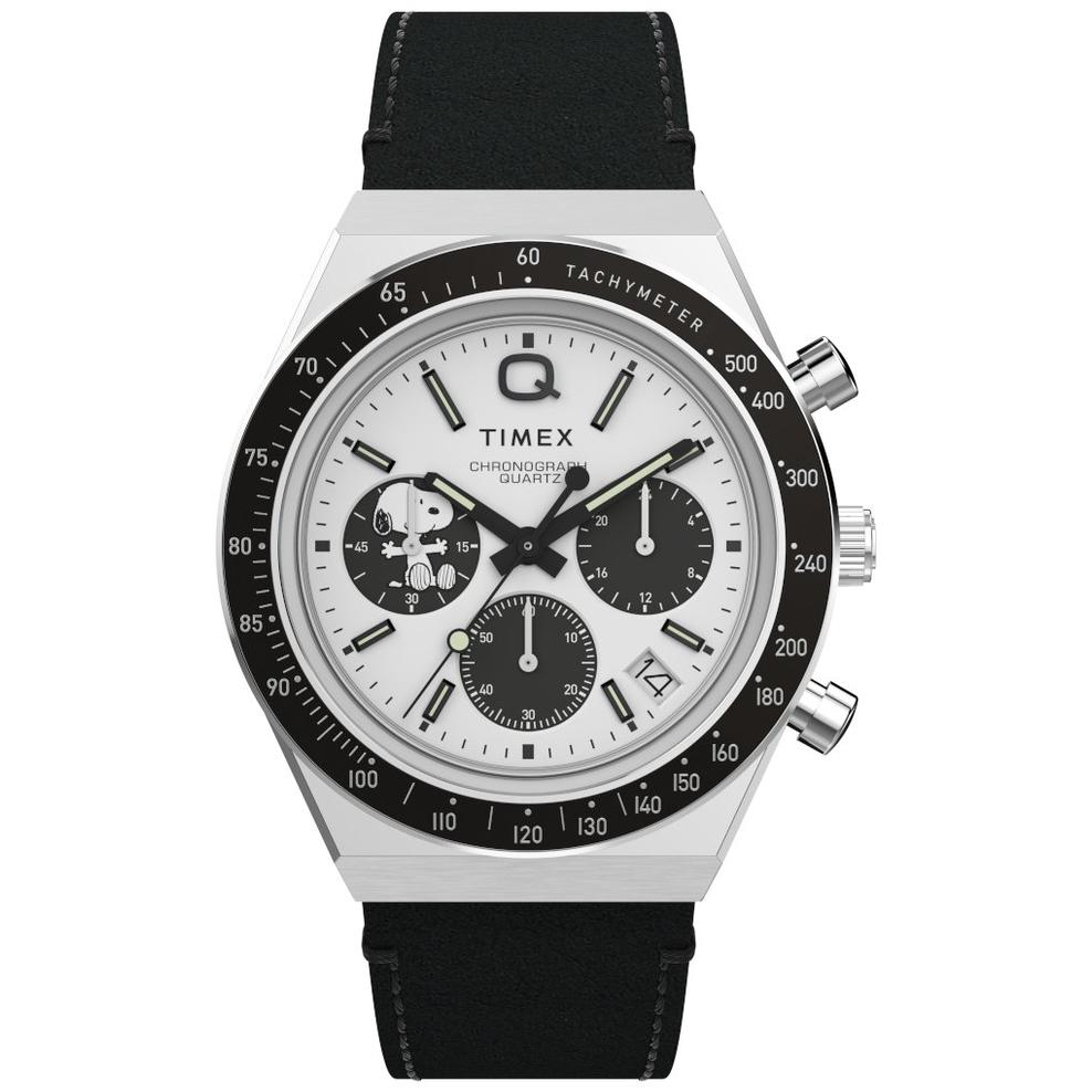 ZEGAREK TIMEX Q TIMEX CHRONOGRAPH X PEANUTS SNOOPY