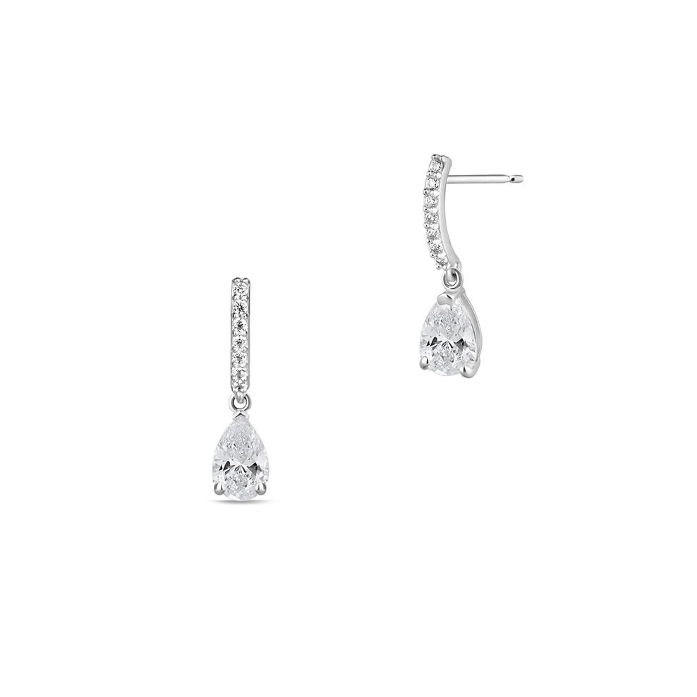 Kolczyki złote z cyrkoniami Ceremonials