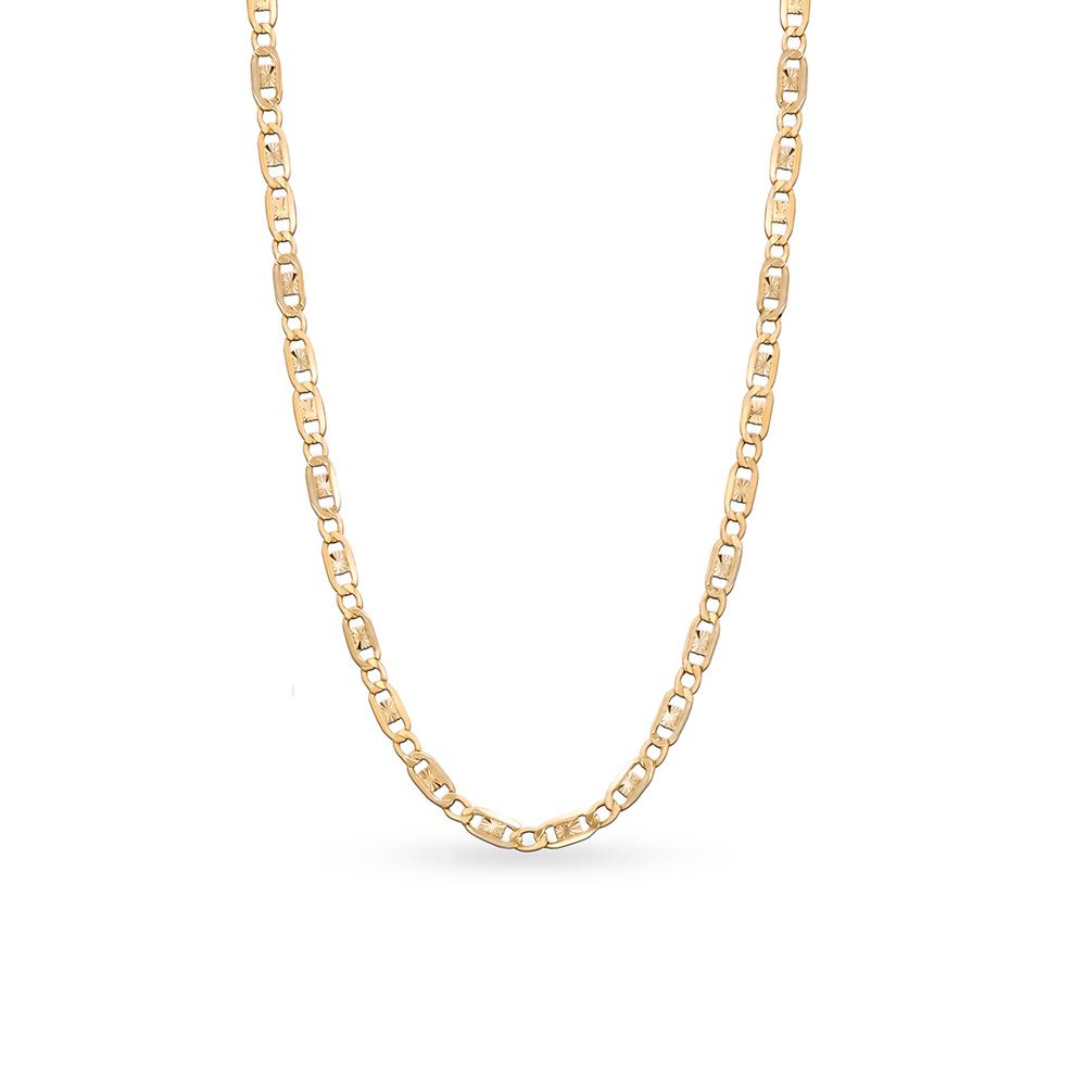 Łańcuszek złoty figaro