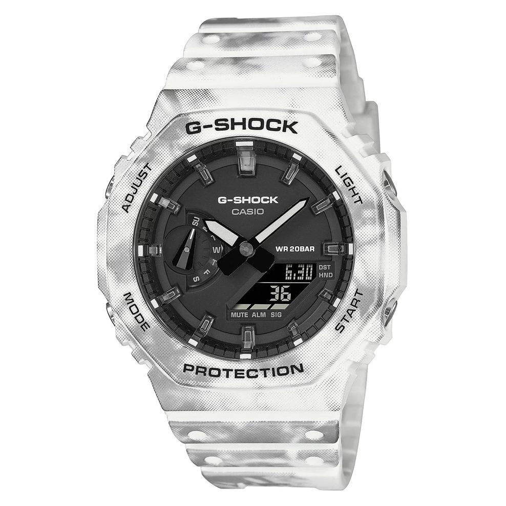 ZEGAREK G-SHOCK Octagon Frozen Forest
