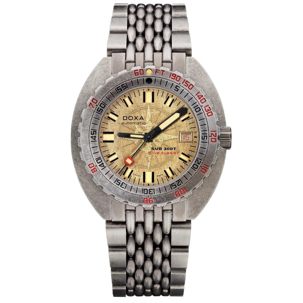 ZEGAREK DOXA SUB 300T CLIVE CUSSLER