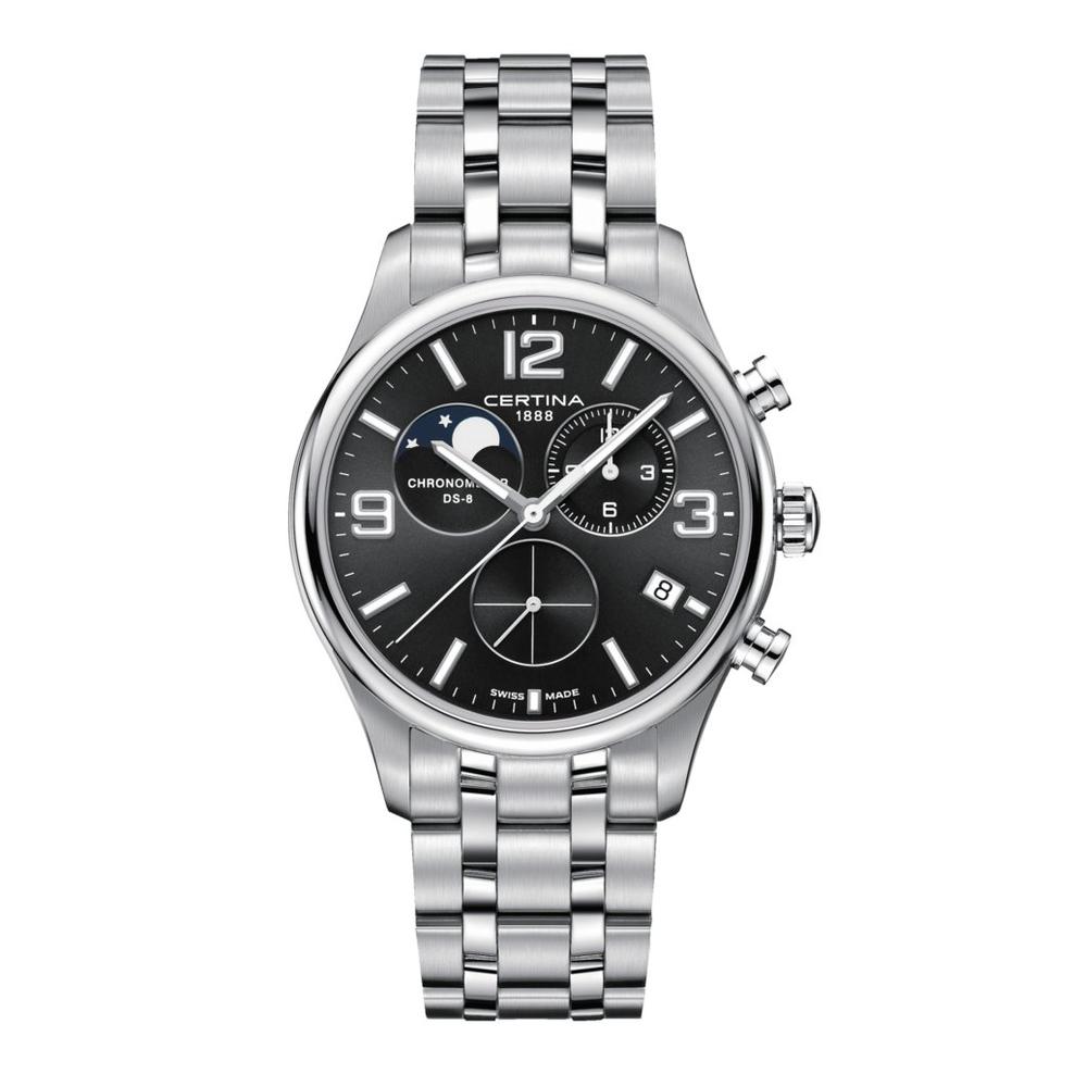 ZEGAREK CERTINA DS-8 CHRONOGRAPH MOON PHASE