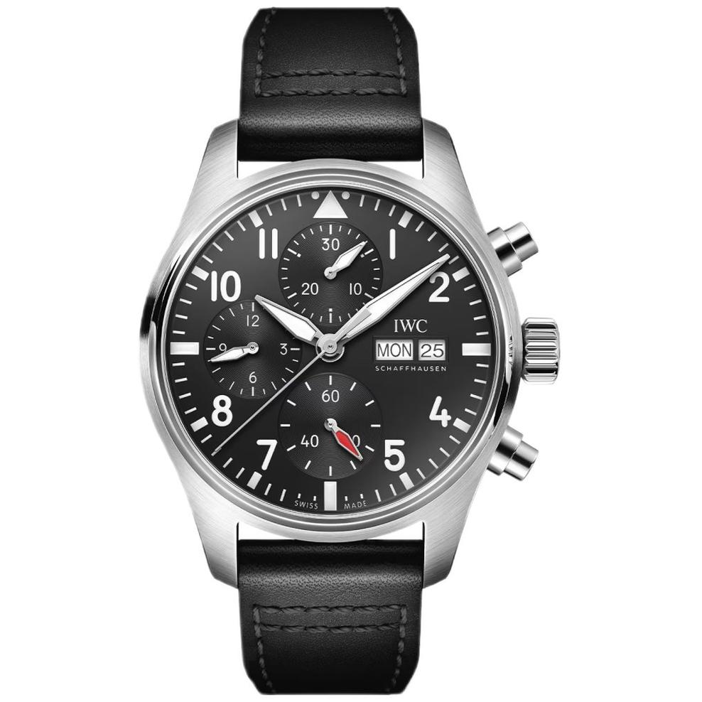 ZEGAREK IWC SCHAFFHAUSEN PILOT''S AUTOMATIC CHRONOGRAPH