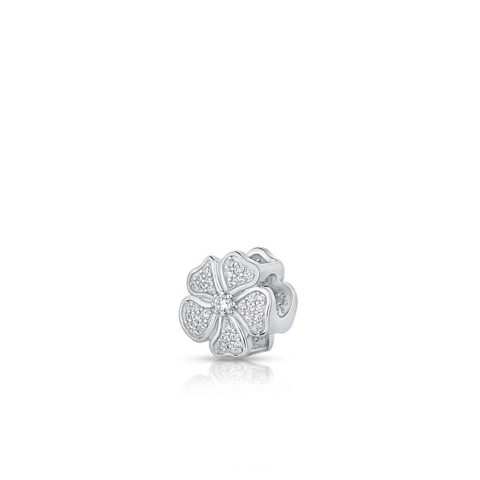 Zawieszka srebrna kwiat Lovely Beads