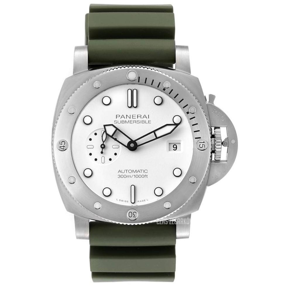 ZEGAREK PANERAI Submersible QuarantaQuattro Bianco