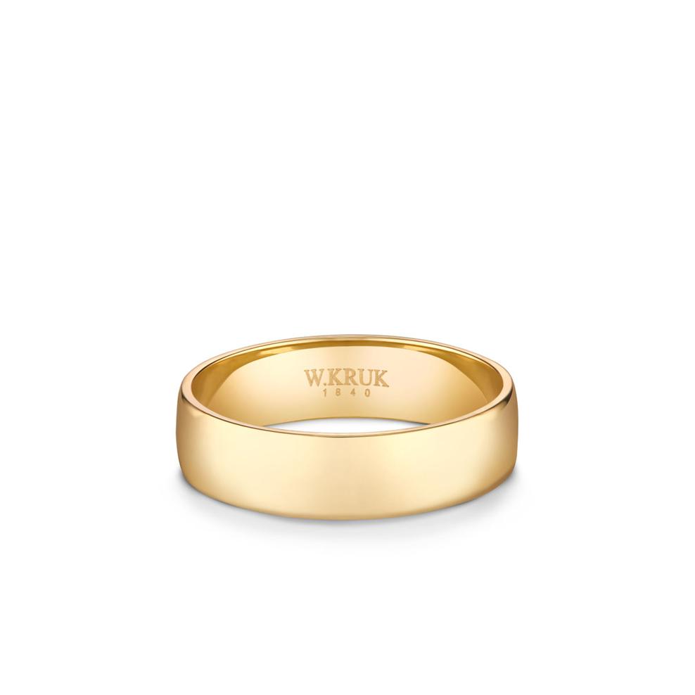 Obrączka złota CHRISOS