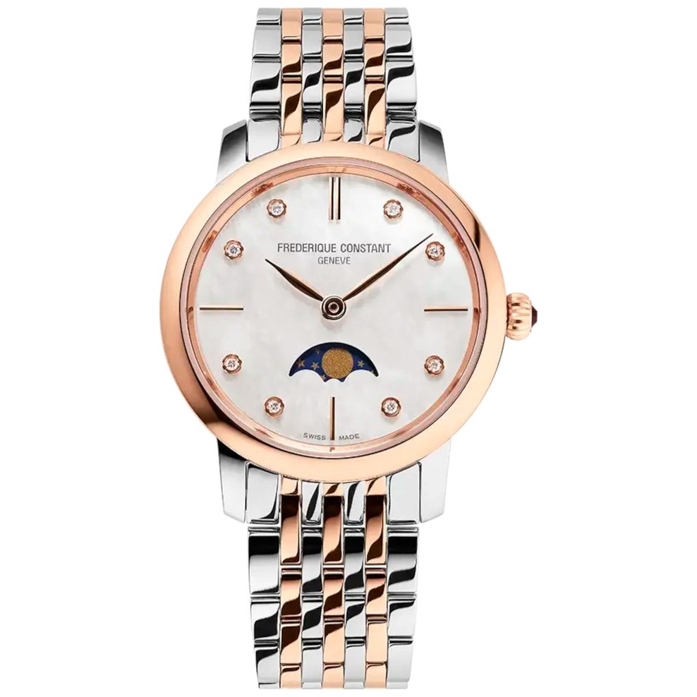 ZEGAREK FREDERIQUE CONSTANT CLASSICS SLIMLINE LADIES MOONPHASE