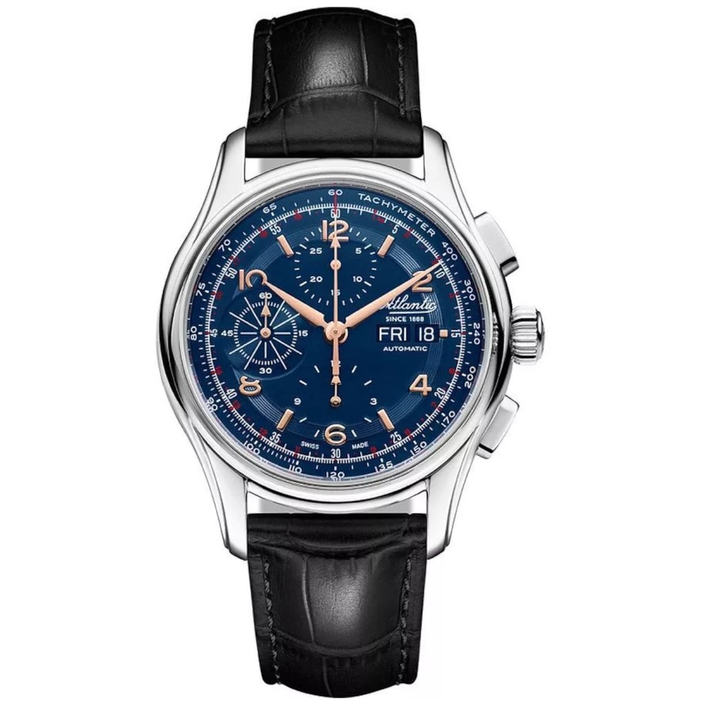 ZEGAREK ATLANTIC WORLDMASTER PRESTIGE VALJOUX CHRONOGRAPH
